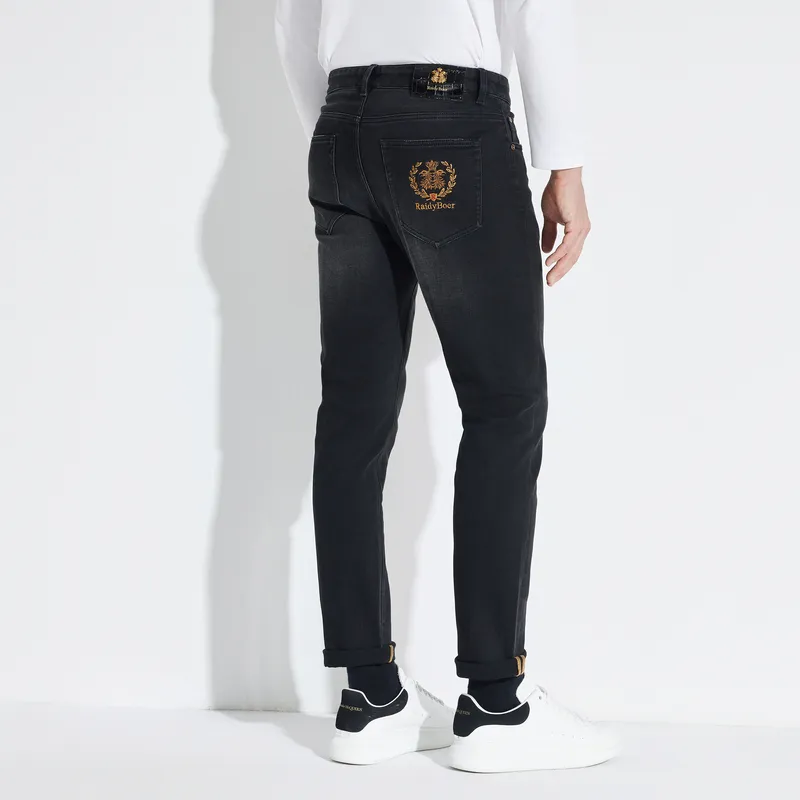 Raidy Boer Jeans Men Black-3