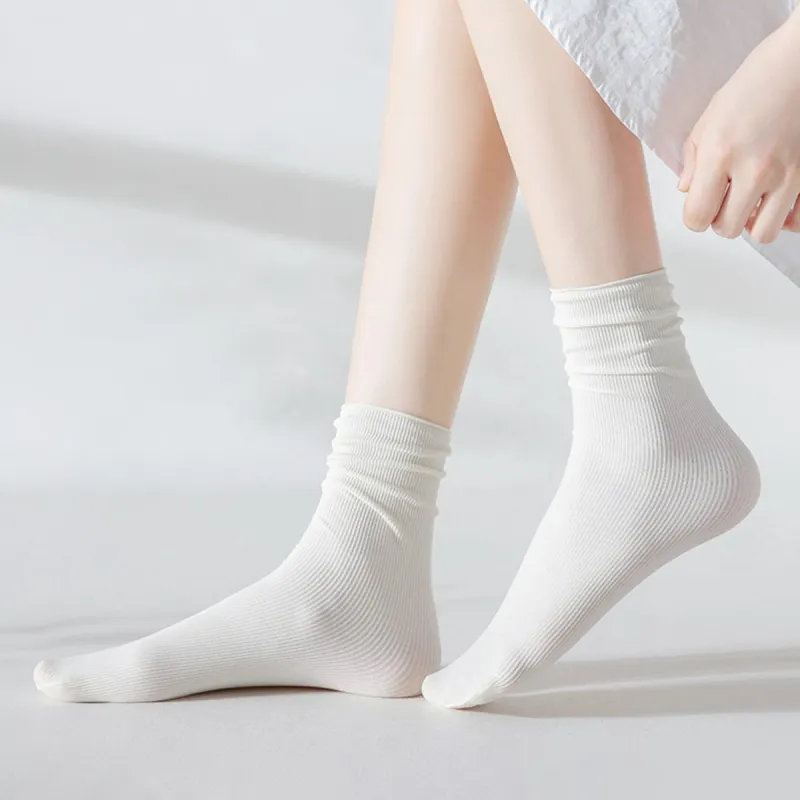 JUNEROSE Mid Calf Socks Women's 10 Pack Multicolor-1