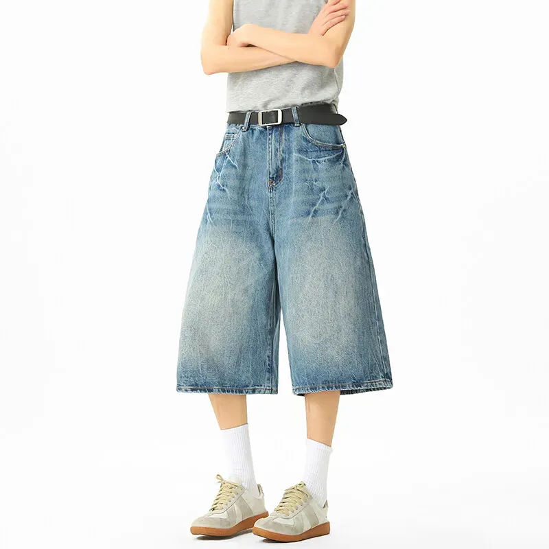 FOREVER 21 Denim Shorts Unisex Blue-2