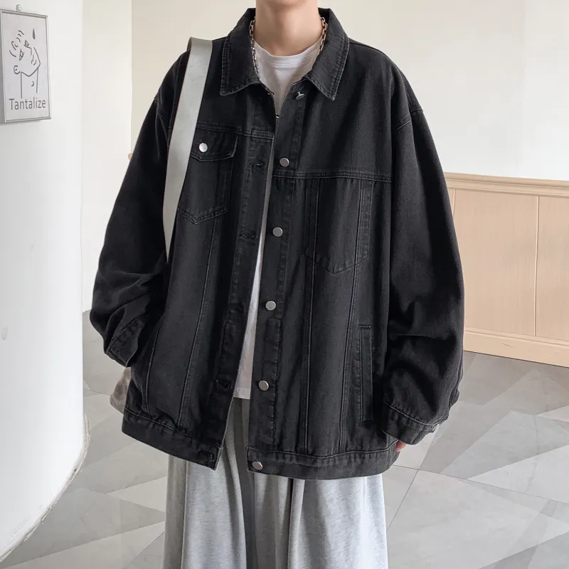 TESTUNG Denim Jackets Unisex-11