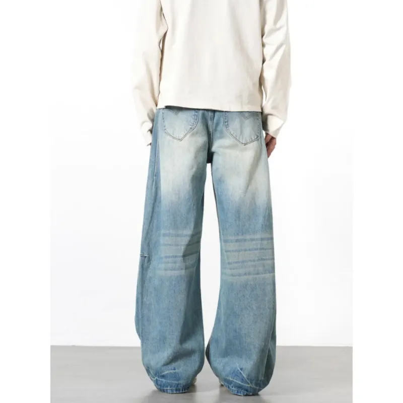 FOREVER 21 Jeans Unisex Washed Blue-1