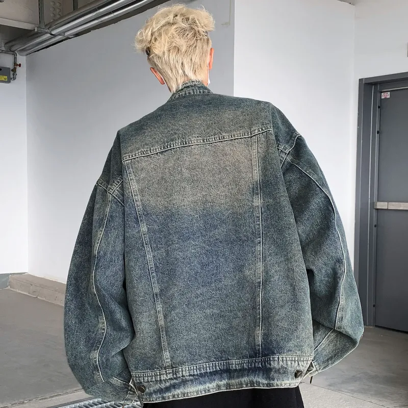 FOREVER 21 Denim Jacket Unisex Blue-2