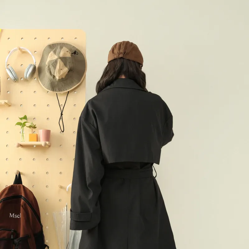 FOREVER 21 Trench Coats Unisex-5
