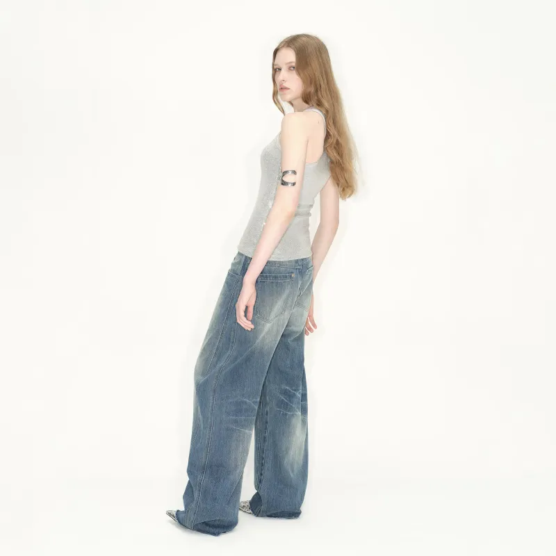 FOREVER 21 Jeans Unisex Blue-3