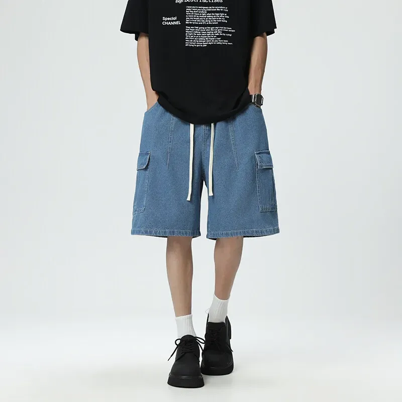 FOREVER 21 Denim Shorts Unisex Blue-2