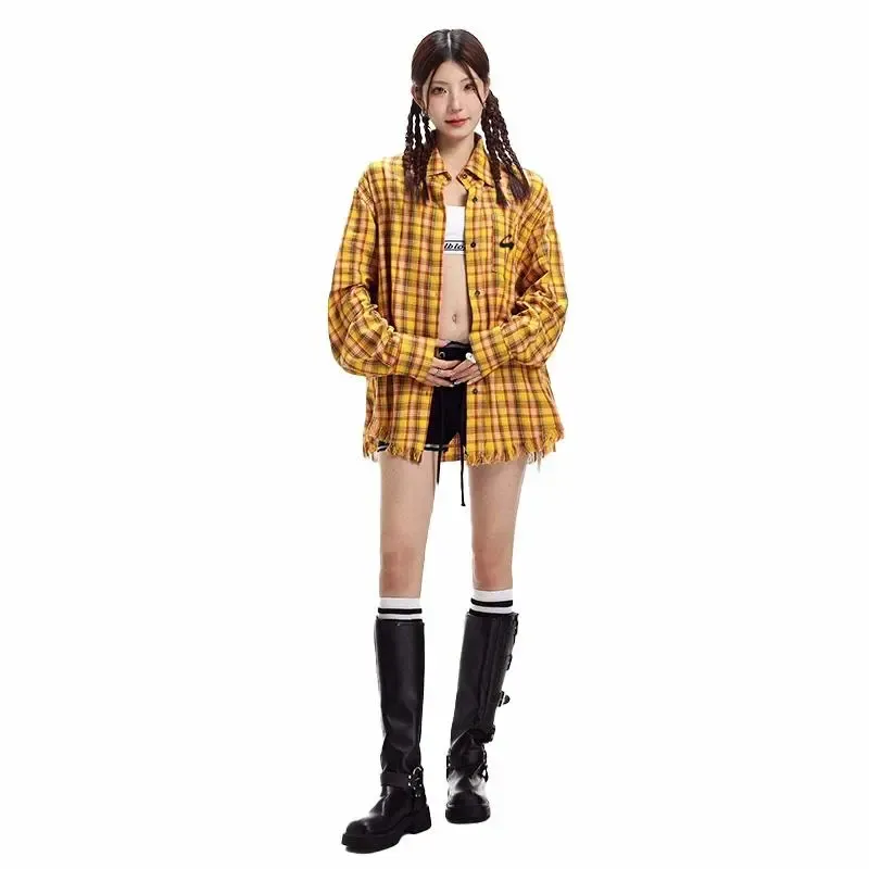 FOREVER 21 Shirts Unisex Yellow-3