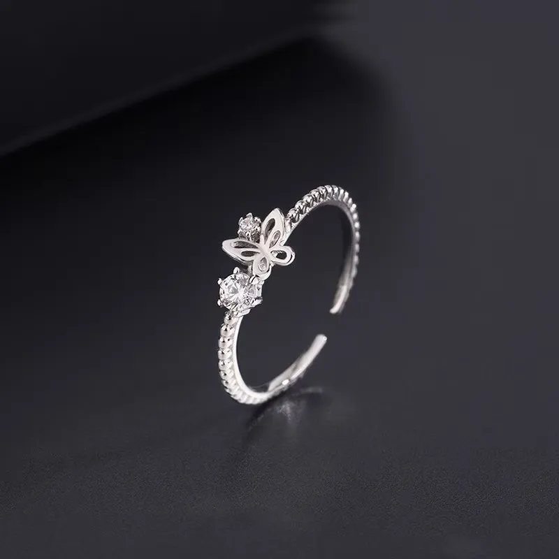 Zhi Yu Yun Xiang S 999 Fine Silver Rings Women's-2