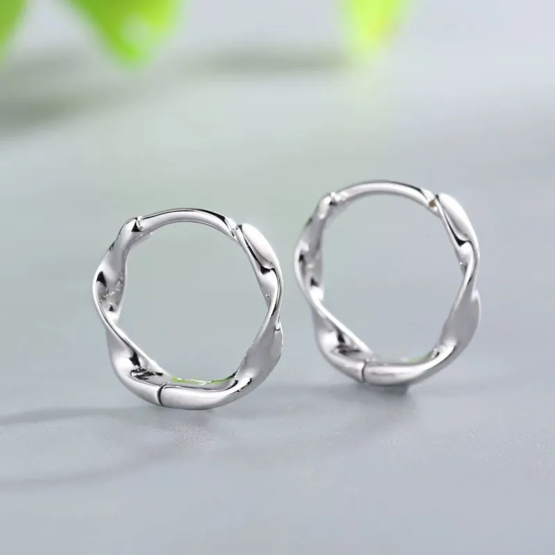 Zhi Yu Yun Xiang 999 Fine Silver Earrings Unisex-3