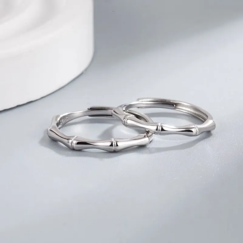 Zhi Yu Yun Xiang S999 Silver Rings Unisex-1