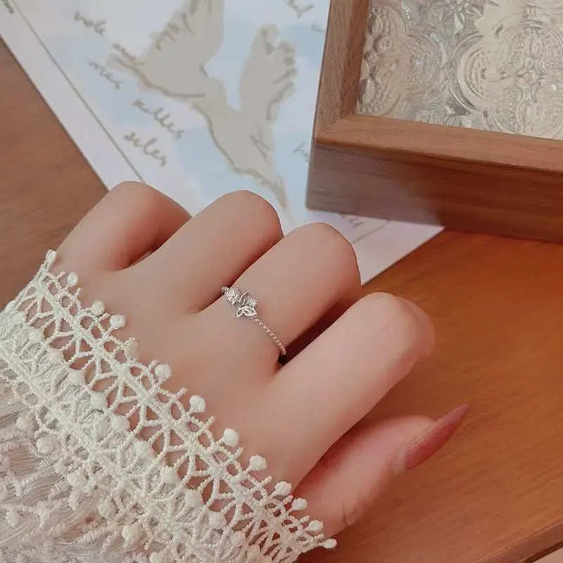Zhi Yu Yun Xiang S 999 Fine Silver Rings Women's-1