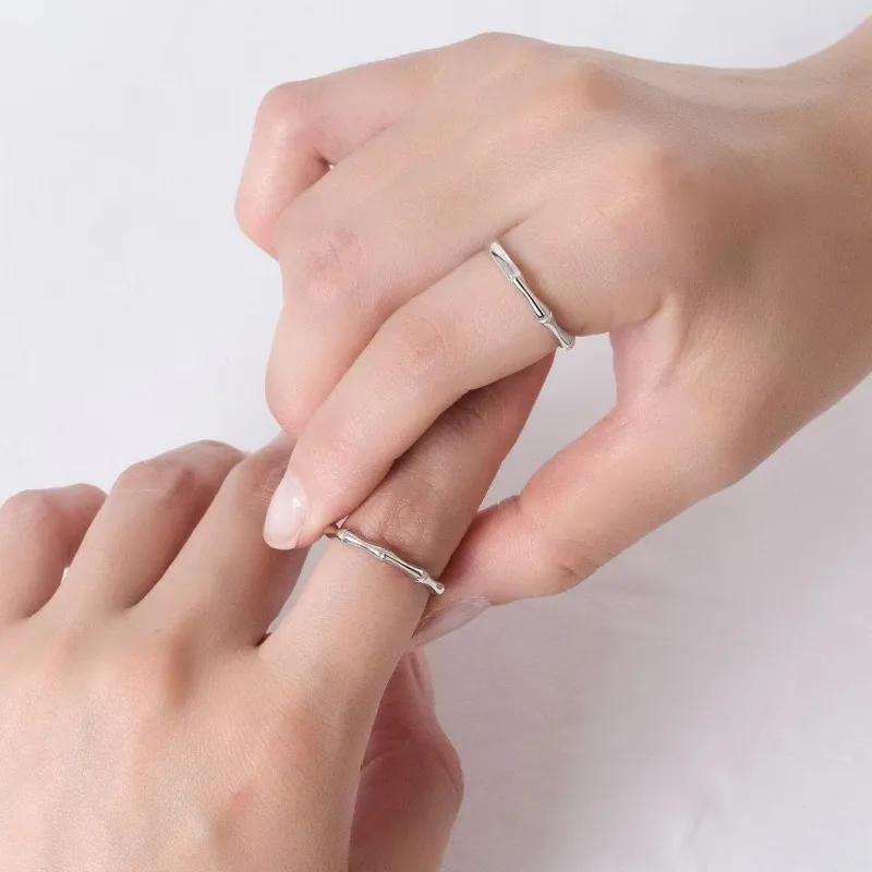 Zhi Yu Yun Xiang S999 Silver Rings Unisex-6
