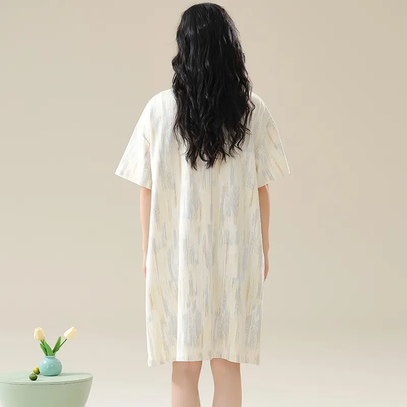 Ordifen Nightgown Women's White-1
