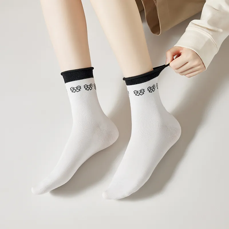 Ordifen Mid Calf Socks Women's 4 Pack-2