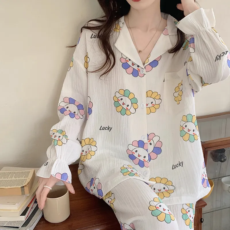 Ordifen Pajama Set Women's White-3