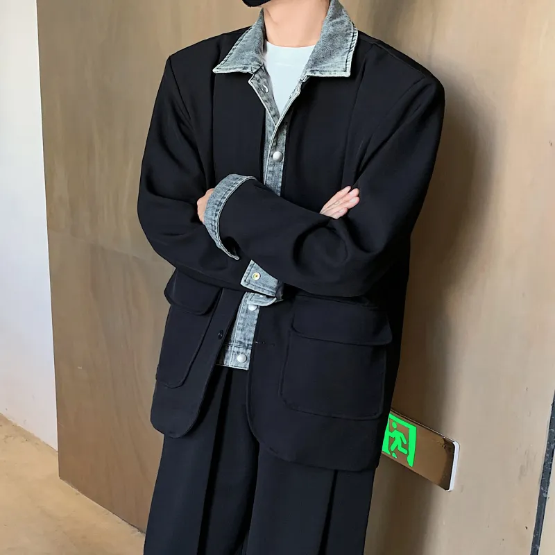 H.V.G.A Business Suit Unisex Black-2