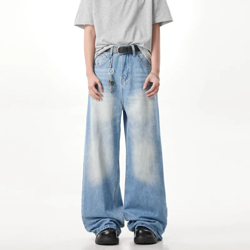 H.V.G.A Jeans Unisex Light Blue-2