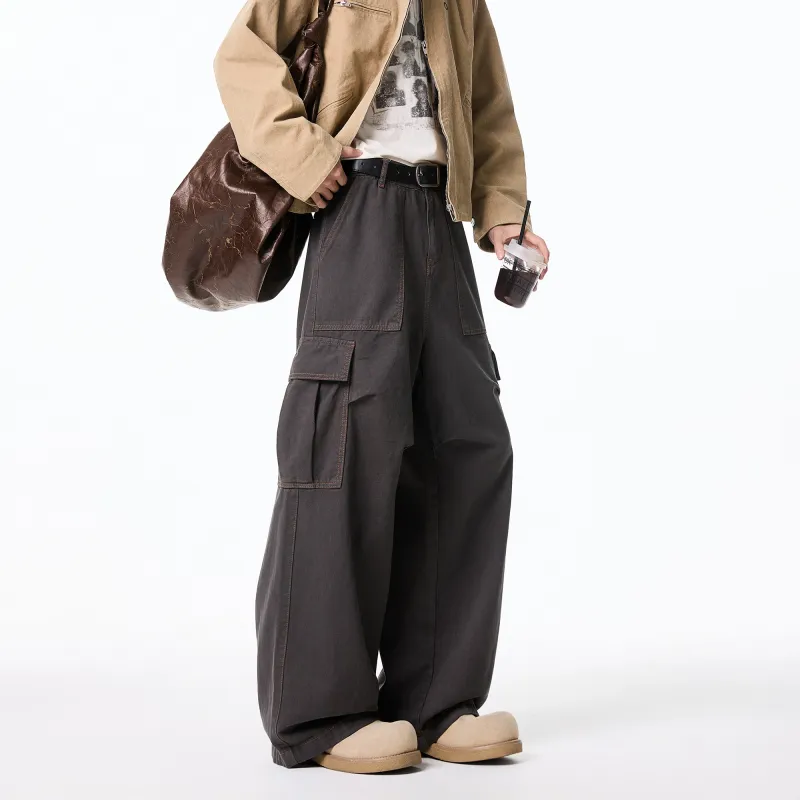 H.V.G.A Cargo Pants Unisex Khaki-13