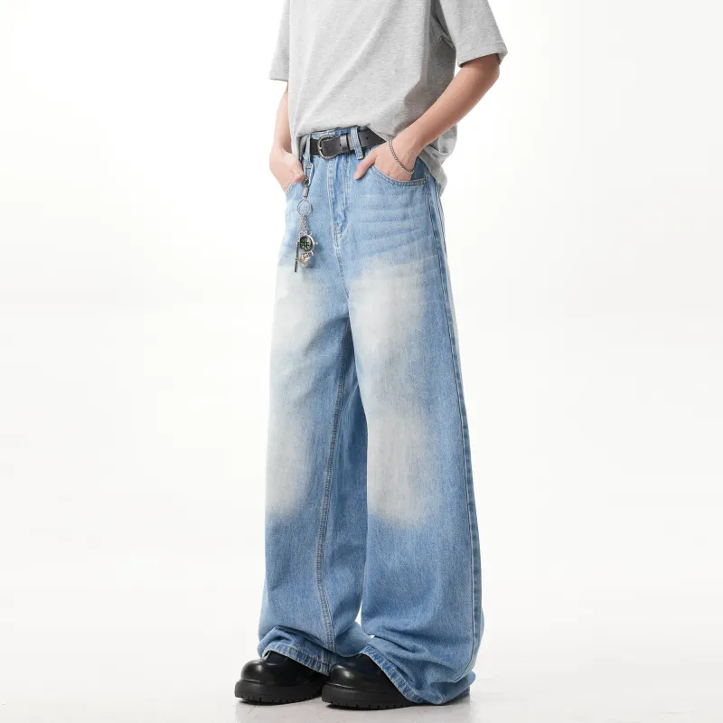 H.V.G.A Jeans Unisex Light Blue-7