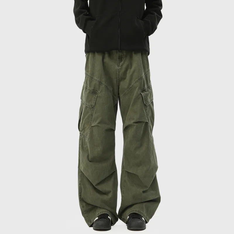 H.V.G.A Cargo Pants Unisex Black-16