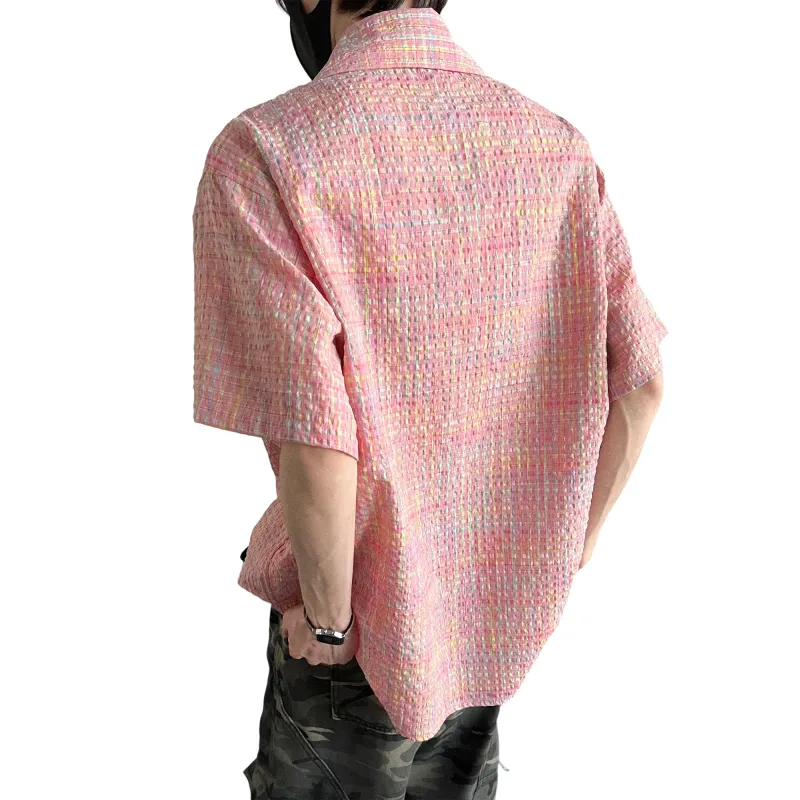 WELTER EXPERIMENT Shirts Unisex Pink-1