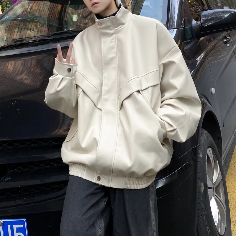 H.V.G.A Jackets Coats Unisex Ecru-5