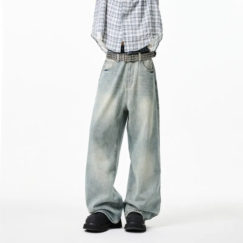 H.V.G.A Jeans Unisex Light Blue-5