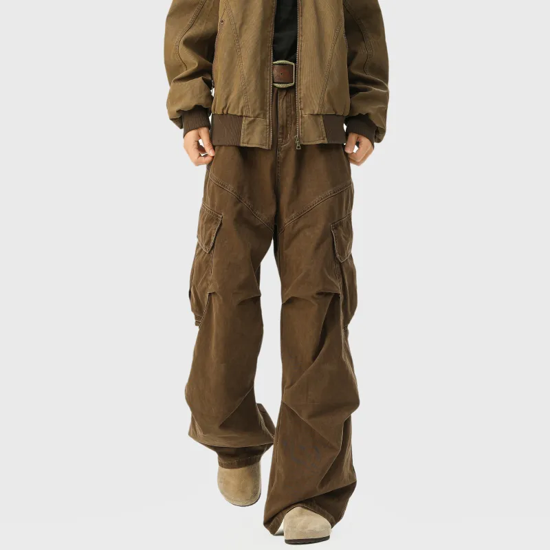 H.V.G.A Cargo Pants Unisex Black-9