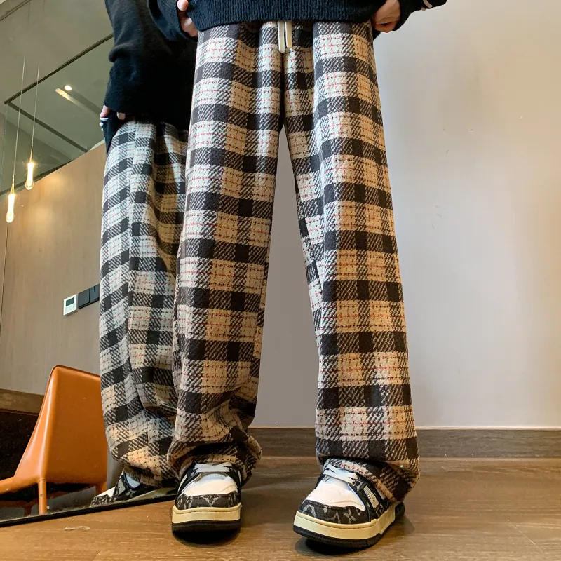 PAINT STAIN Casual Pants Unisex-59