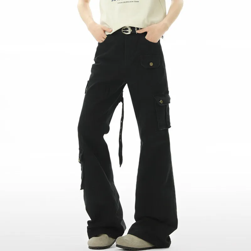 H.V.G.A Cargo Pants Unisex Black-1