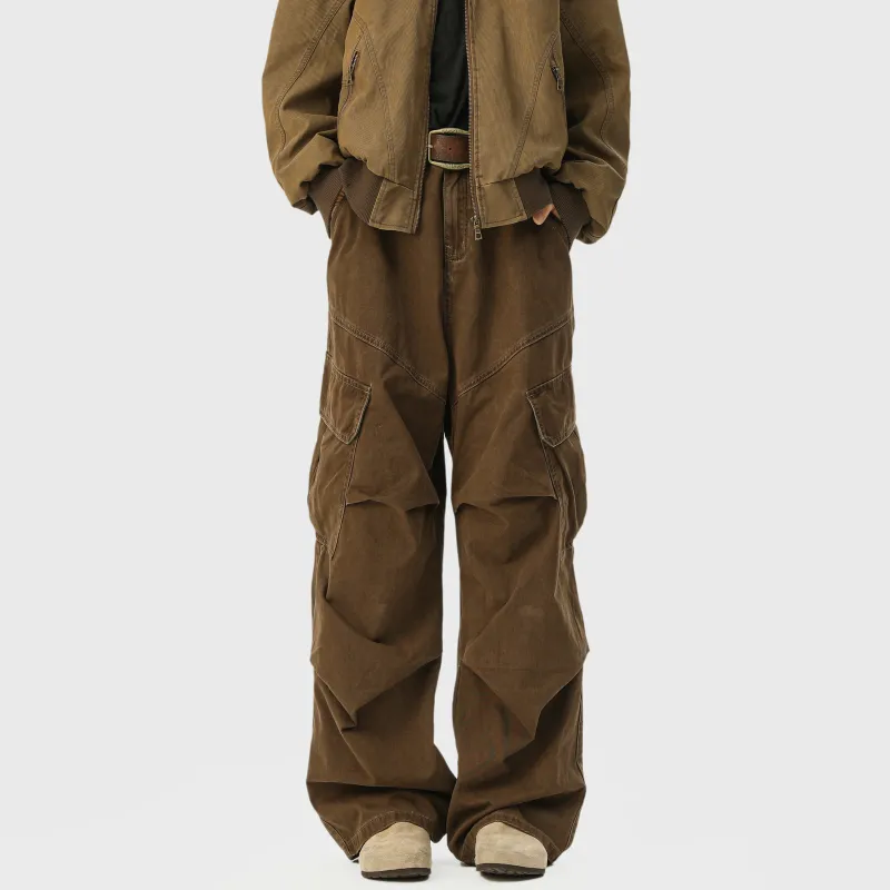 H.V.G.A Cargo Pants Unisex Black-8