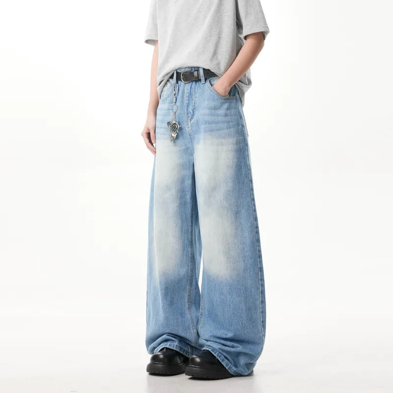 H.V.G.A Jeans Unisex Light Blue-6