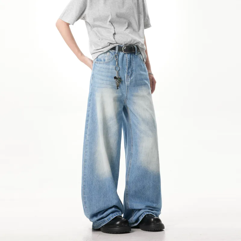 H.V.G.A Jeans Unisex Light Blue-5