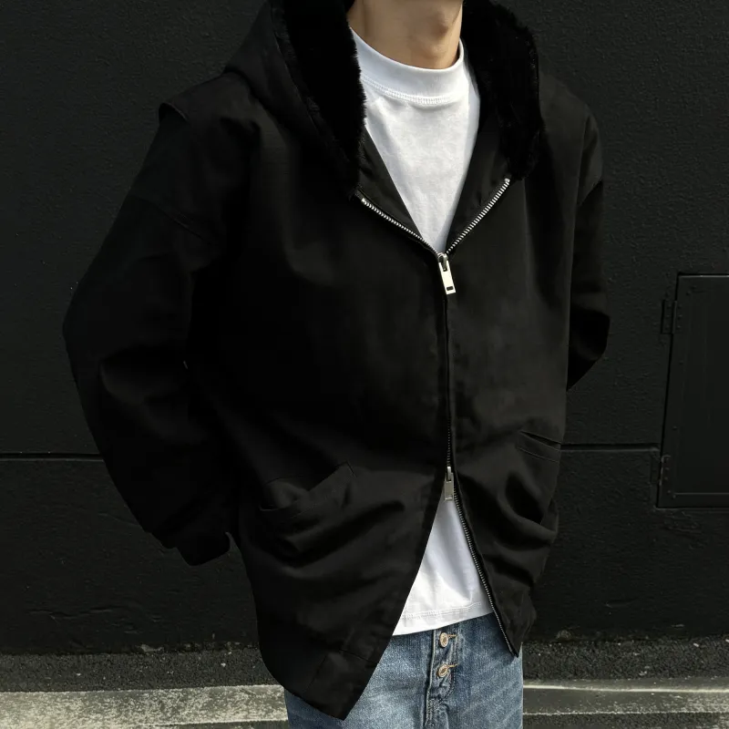 H.V.G.A Puffer Jacket Unisex Apricot-12