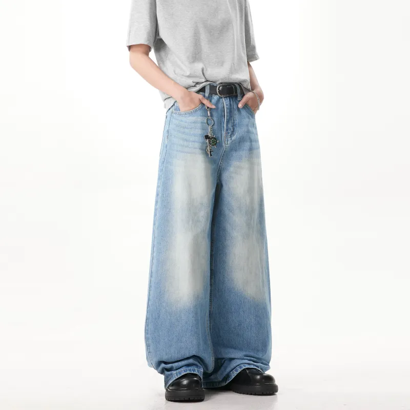 H.V.G.A Jeans Unisex Light Blue-3