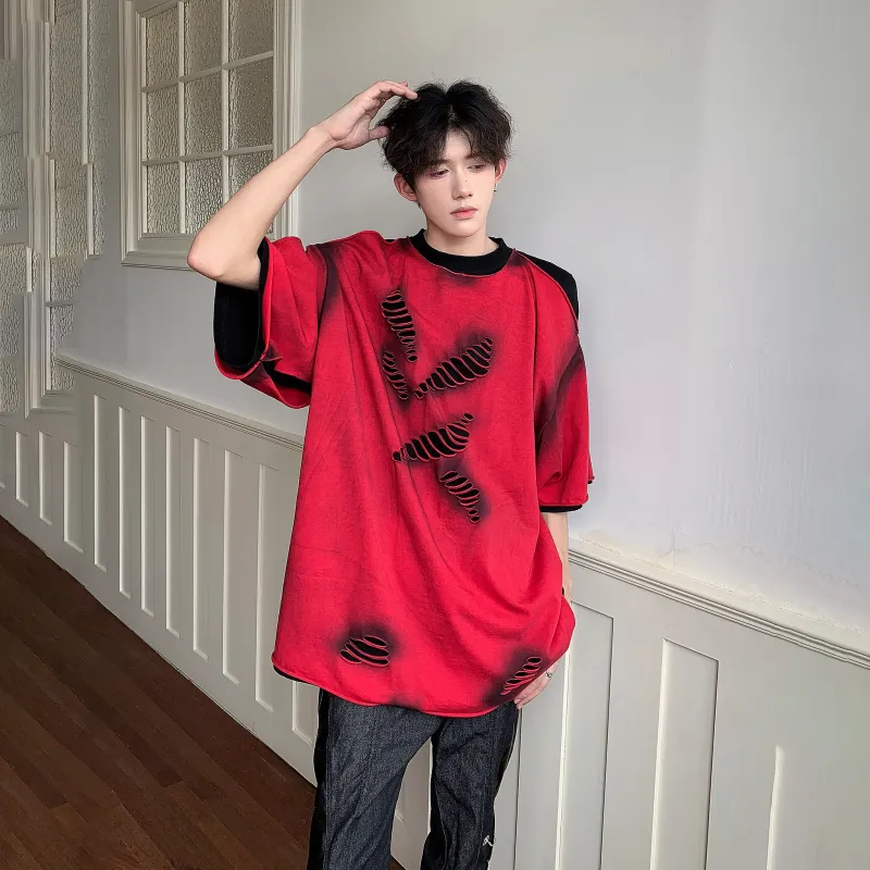 H.V.G.A T Shirts Unisex Red-2