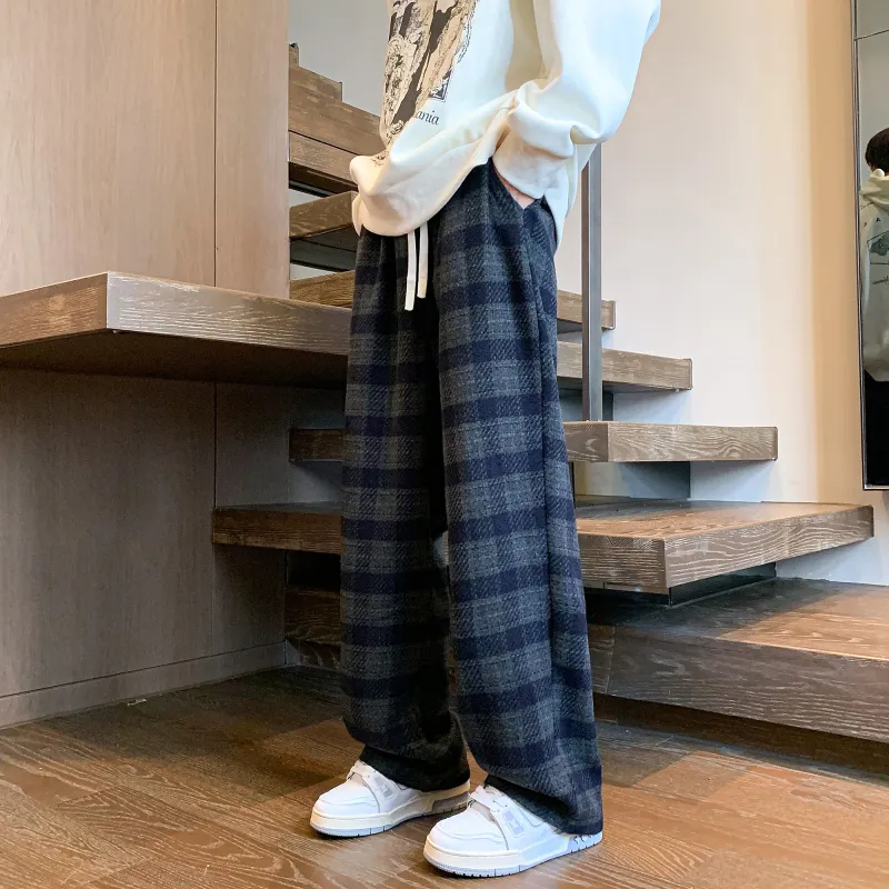 PAINT STAIN Casual Pants Unisex-4