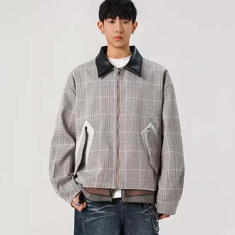 H.V.G.A Jackets Coats Unisex Brown-3