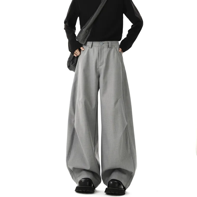 WELTER EXPERIMENT Fashion Versatile Casual Suit Trouser Unisex-4