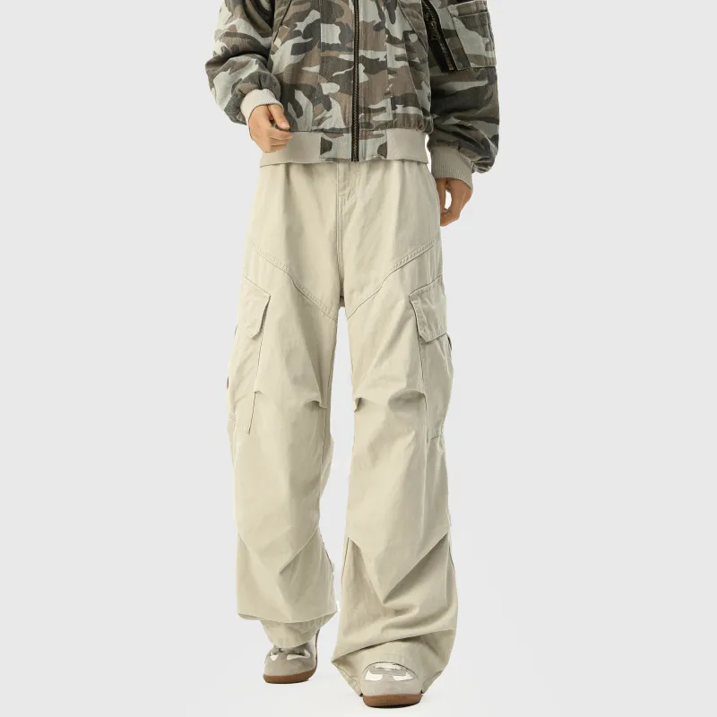 H.V.G.A Cargo Pants Unisex Black-19