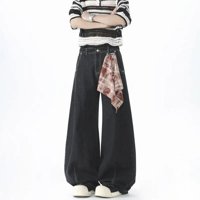 H.V.G.A Jeans Unisex Black-1