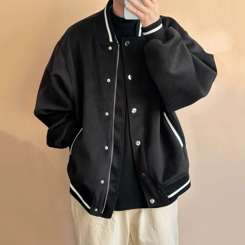 H.V.G.A Jackets Coats Unisex Black-4