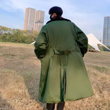 H.V.G.A Puffer Jacket Unisex Army Green