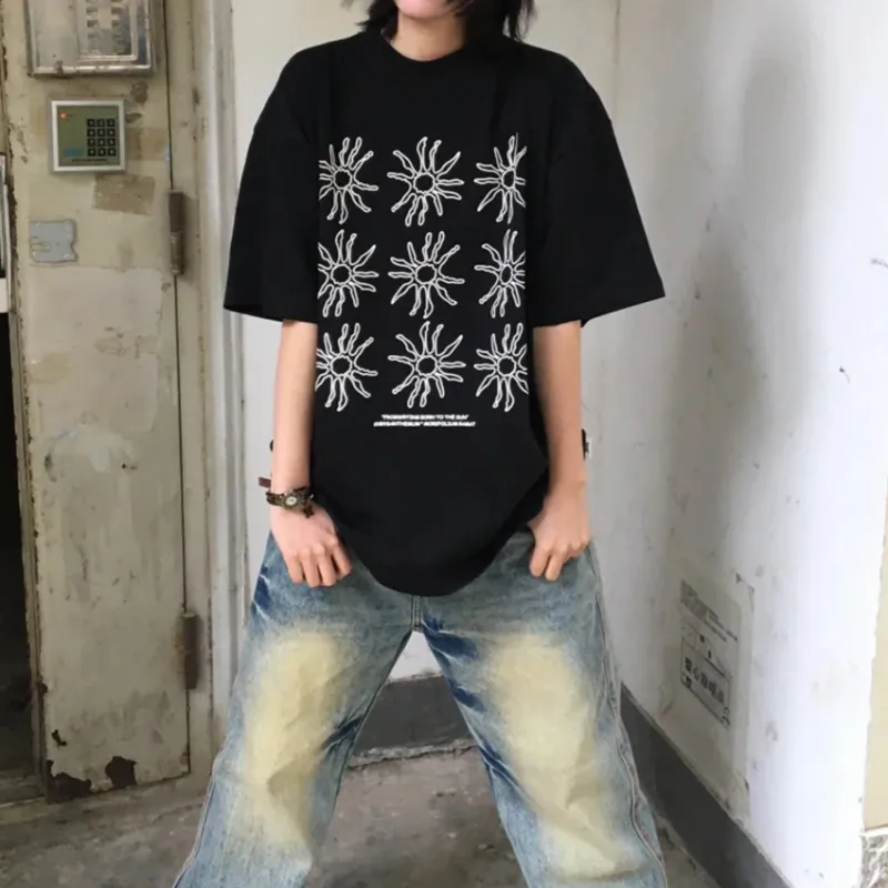 PAINT STAIN Minimalist Style T Shirt Unisex-7