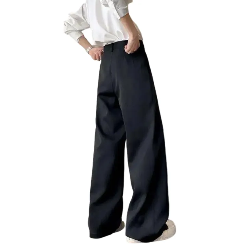 H.V.G.A Casual Pants Unisex Black-1