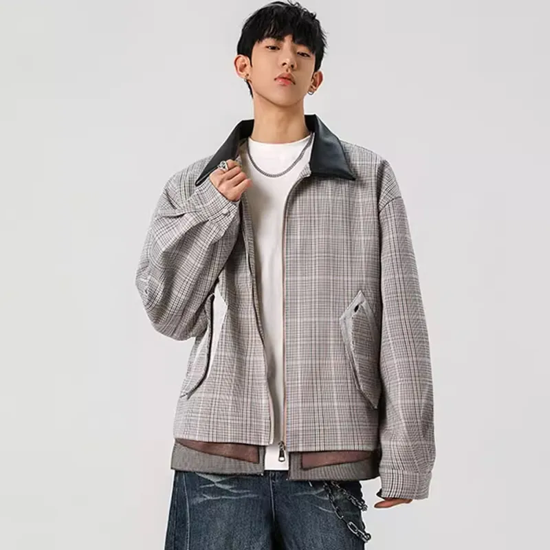 H.V.G.A Jackets Coats Unisex Brown-2