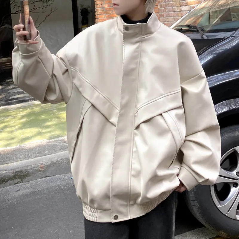 H.V.G.A Jackets Coats Unisex Ecru-6
