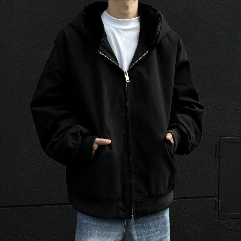 H.V.G.A Puffer Jacket Unisex Apricot-11