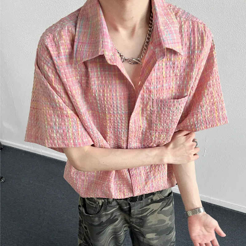 WELTER EXPERIMENT Shirts Unisex Pink-4