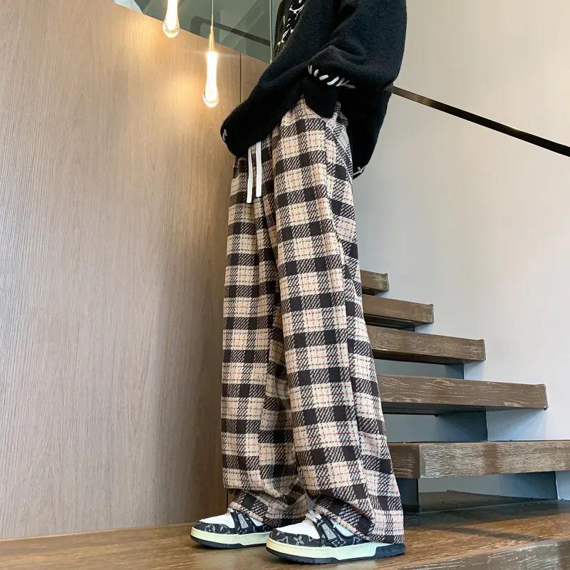 PAINT STAIN Casual Pants Unisex-61