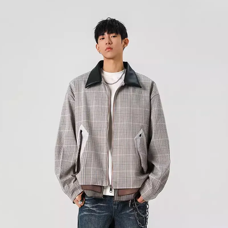 H.V.G.A Jackets Coats Unisex Brown-1